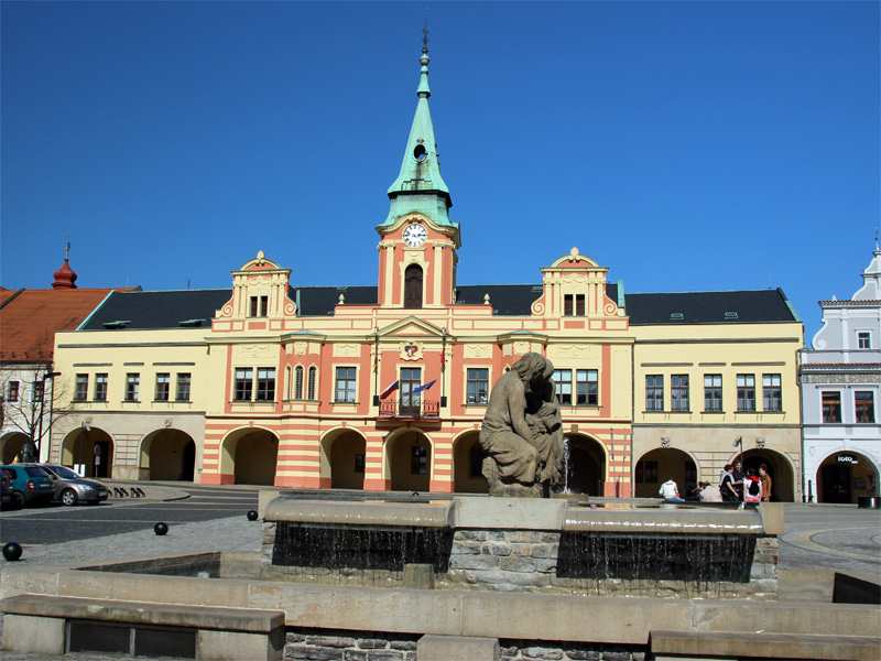 Mělník (Melnik) in Mittelböhmen