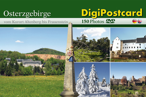 DigiPostcard Osterzgebirge vom Kurort Altenberg bis Frauenstein