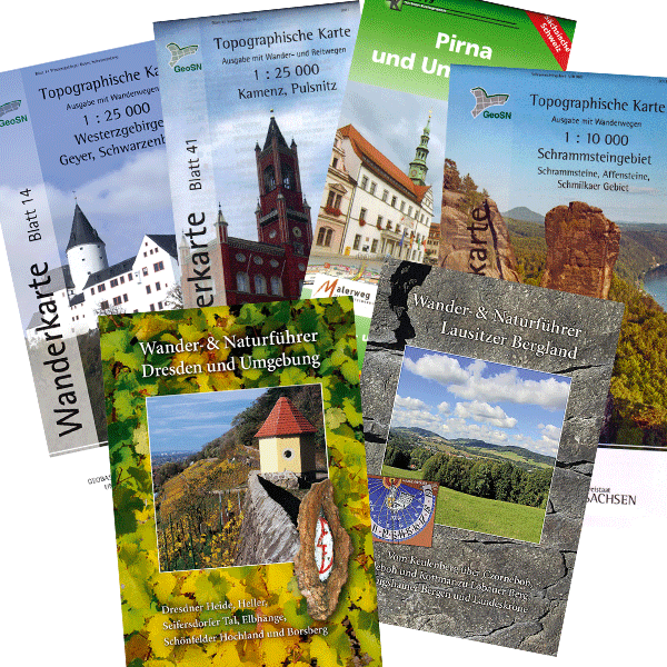 Wanderliteratur im Onlineshop von TourMedia