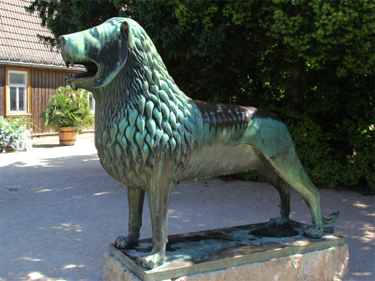 Löwe am Kleinen Schloss Blankenburg