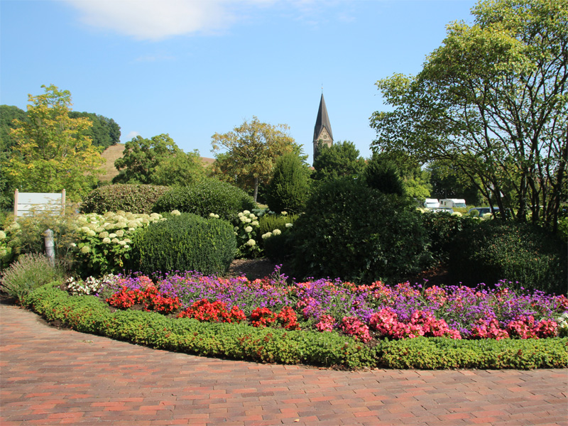 Im Kurpark von Bad Salzdetfurth 