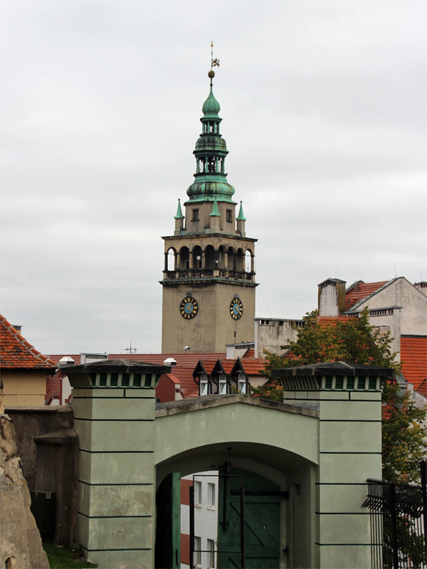 Rathaus von Glatz in Niederschlesien