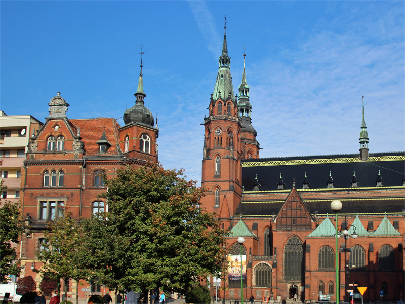 Liegnitz (Legnica) in den Westsudeten