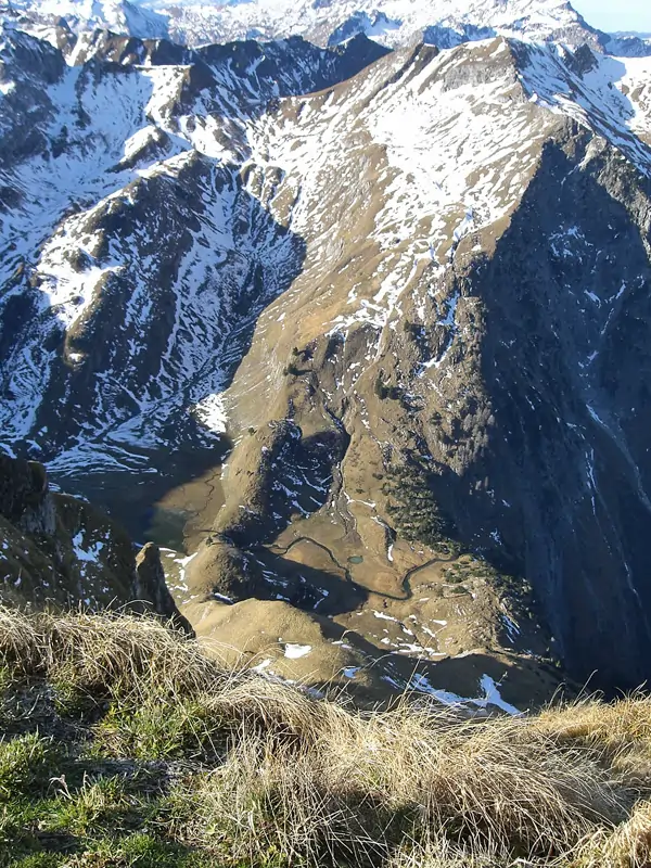 Blick nach den Alplesee