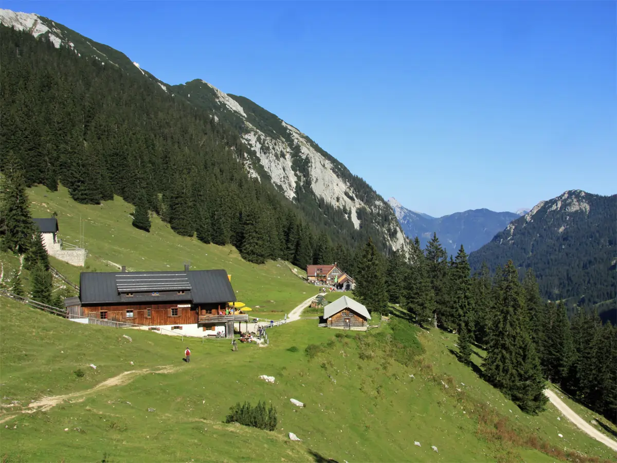 Füssener Hütte und Otto-Mayr-Hütte