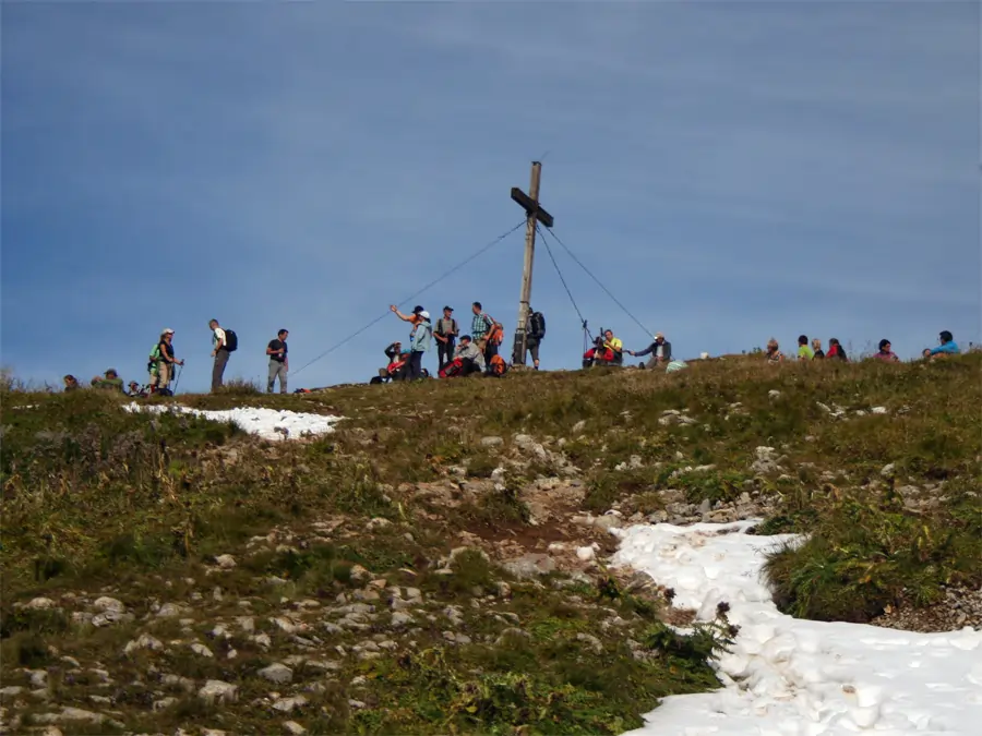 Am Hohe Ifen Gipfelkreuz