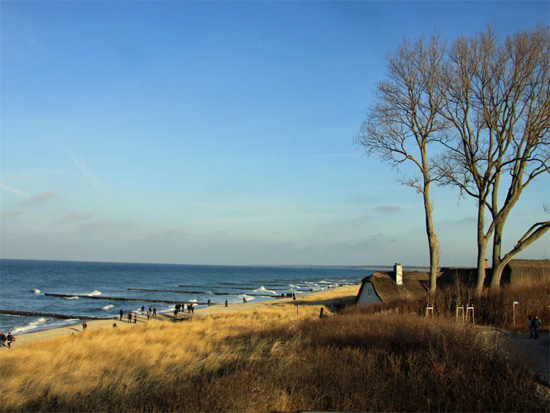 AhrenshoopStrand in Mecklenburg-Vorpommern