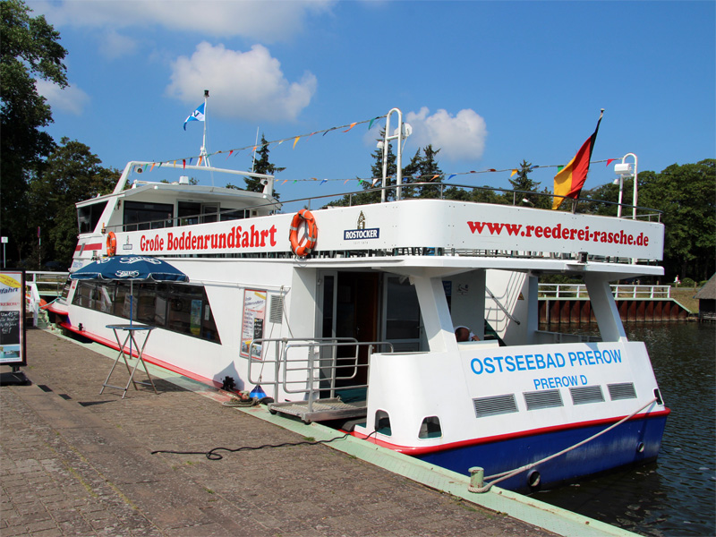 Boddenrundfahrt ab Prerow