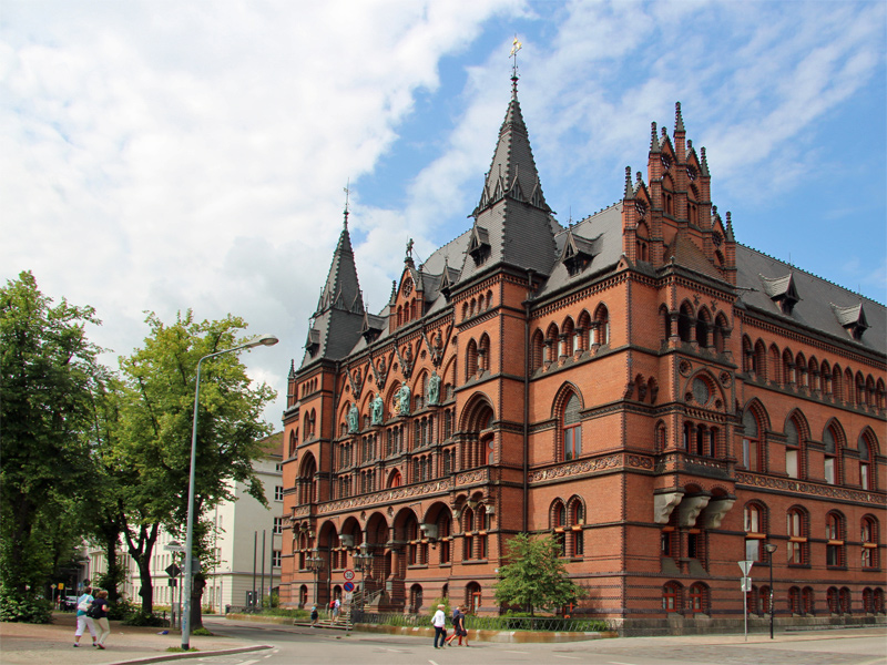 Ständehaus - Sitz des Oberlandesgerichts in Rostock