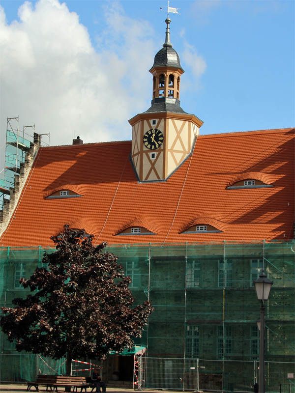Rathaus mit Salzmuseum in Bad Salzelmen wird saniert