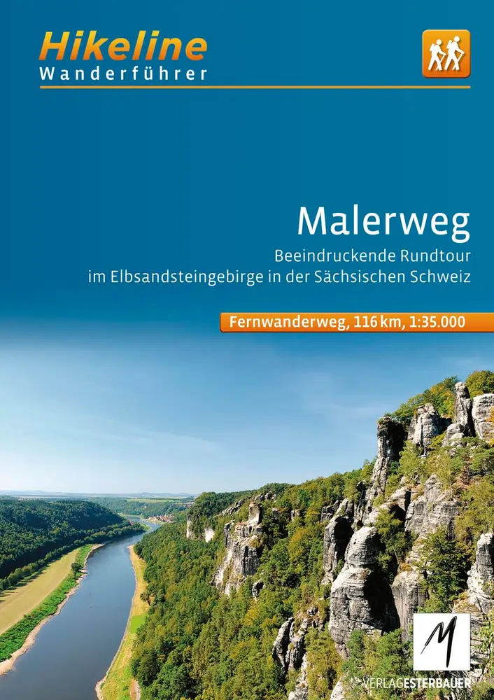 Wanderführer Malerweg durch die Sächsische Schweiz vom Verlag Esterbauer