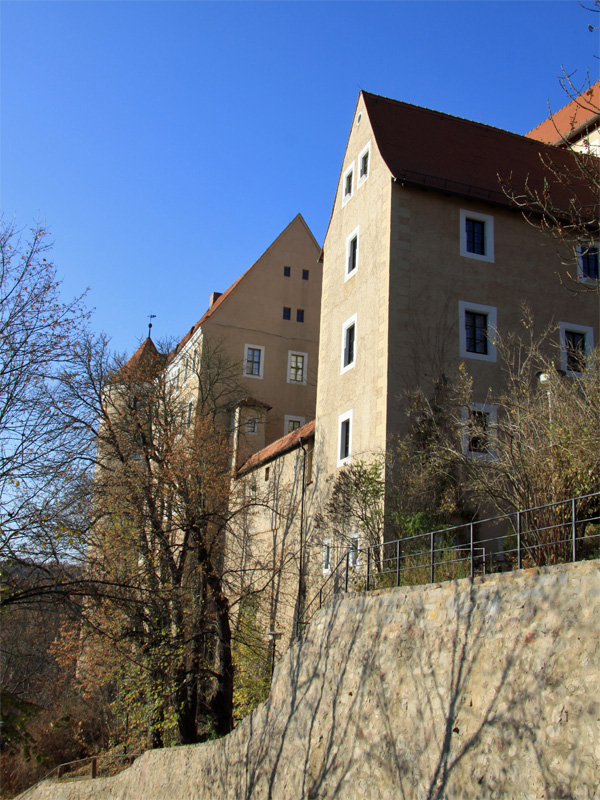 Burg Gnandstein Außenansicht