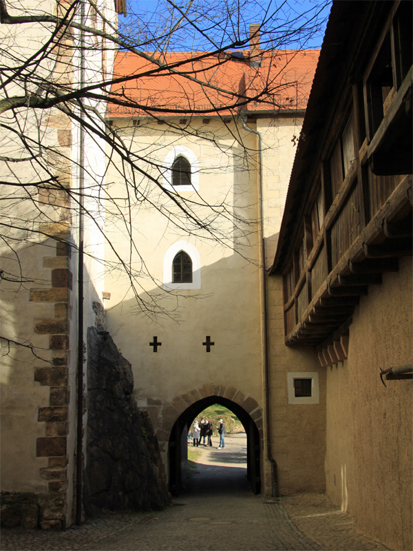 Burg Gnandstein Eingang