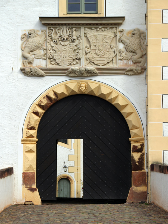 Zweites-Torhaus vom Colditzer Schloss im Muldental