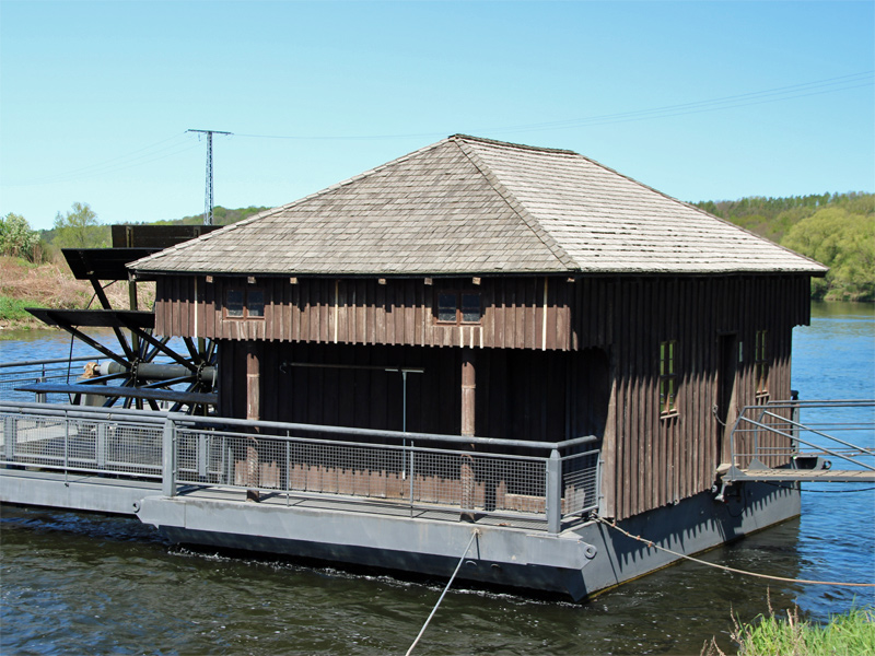 Schiffsmühle in Höfgen, Ortsteil von Grimma