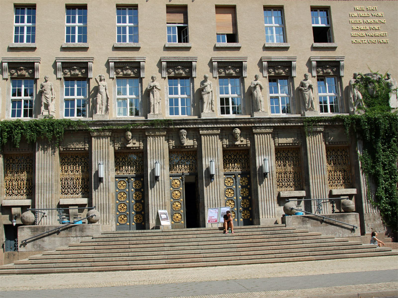 Deutsche Bücherei in Leipzig