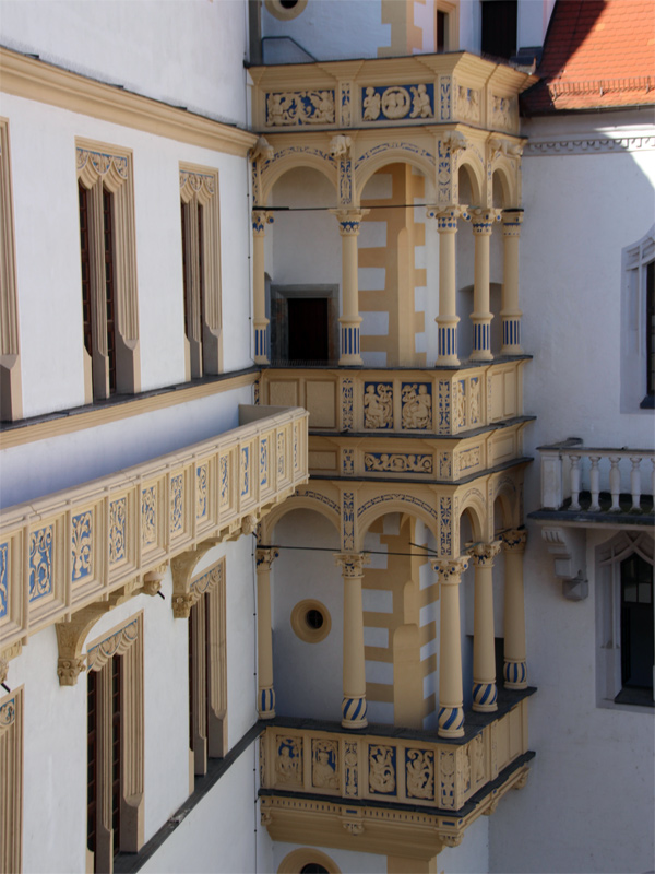 Schloss Hartenfels in Torgau - Detailansicht