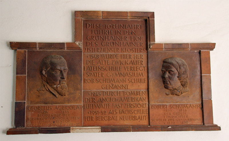 Georgius Agricola und Robert Schumann