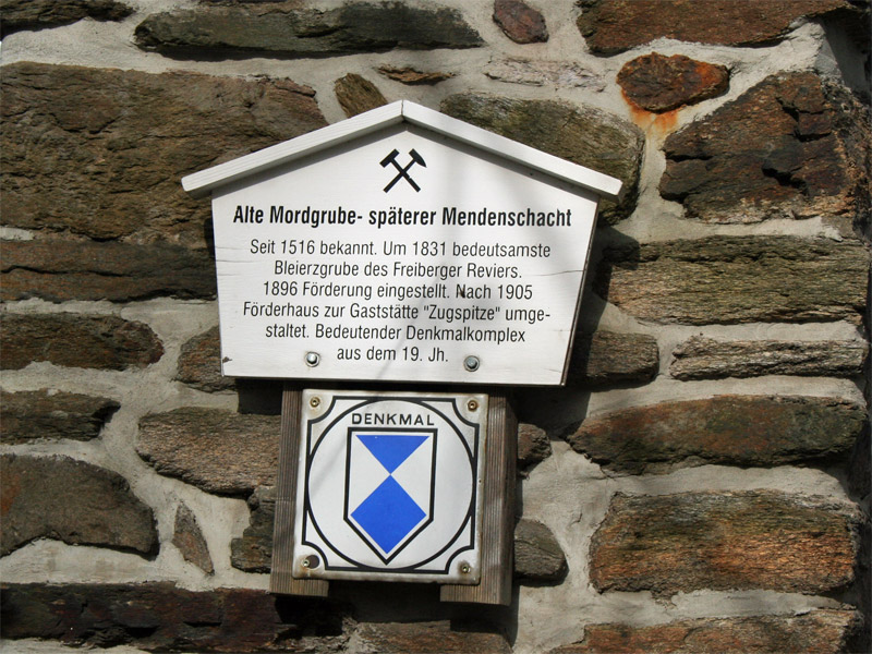Infotafel Alte Mordgrube 