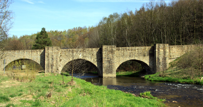 Altväterbrücke im Erzgebirge