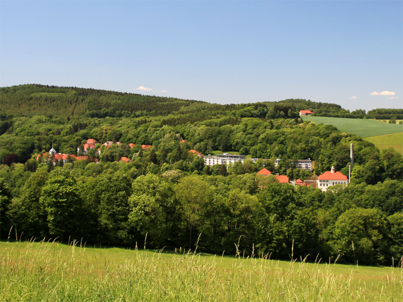Gottleubatal am Rande der Sächsischen Schweiz