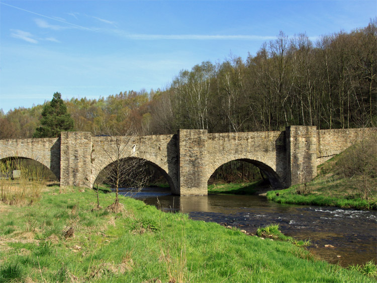 Freiberger Mulde im Erzgebirge
