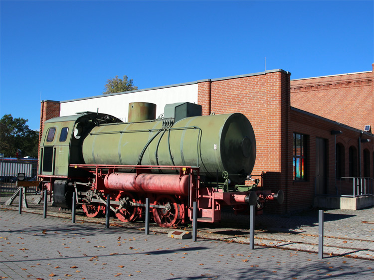 Lokomotive im Industriemuseum Chemnitz