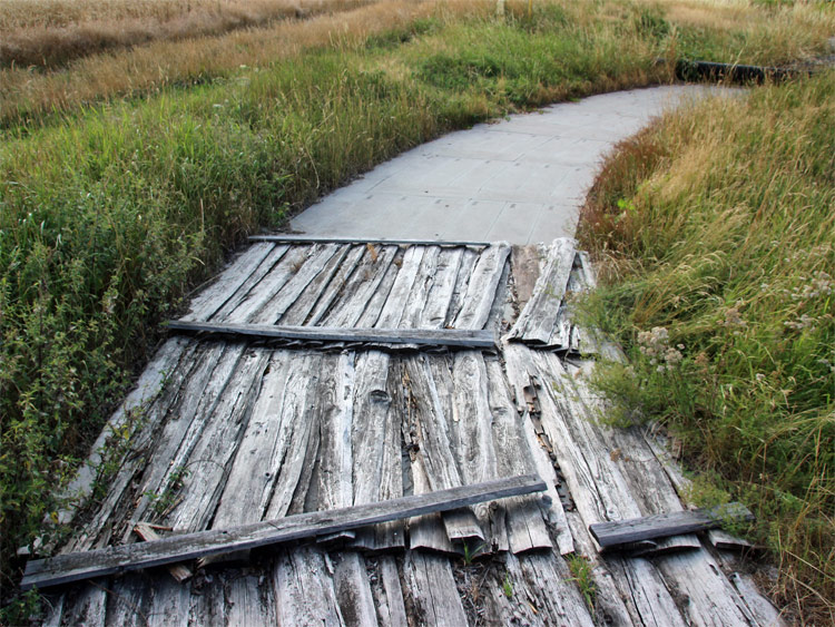 Mühlgraben am Großhartmannsbach / Erzgebirge