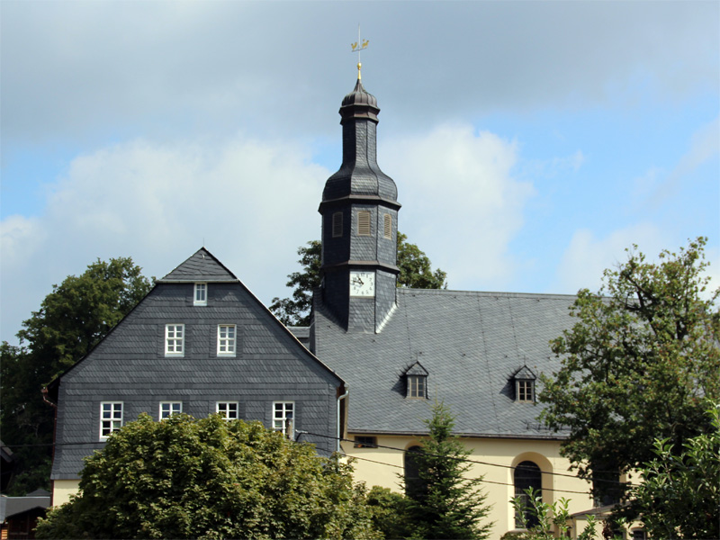Lauter-Bernsbach im Westerzgebirge / Sachsen