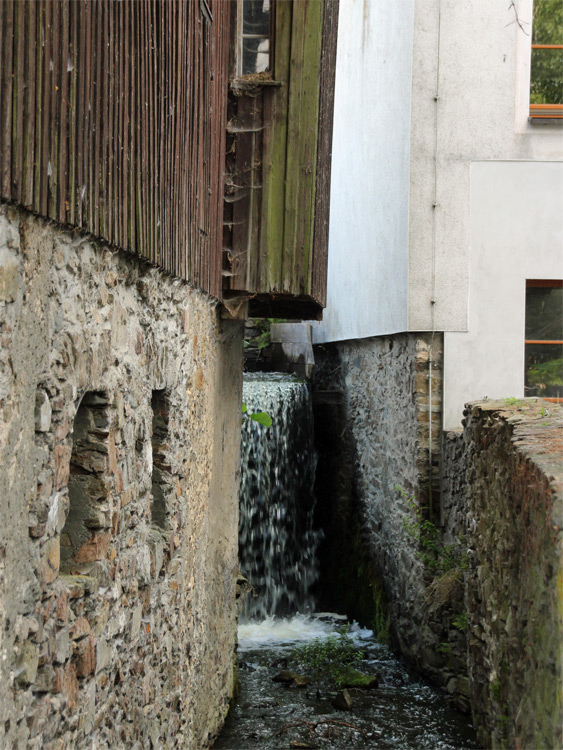 Mühlgraben am Großhartmannsbach / Erzgebirge