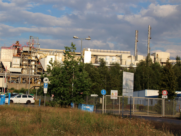 Hüttenkomplex in Muldenhütte