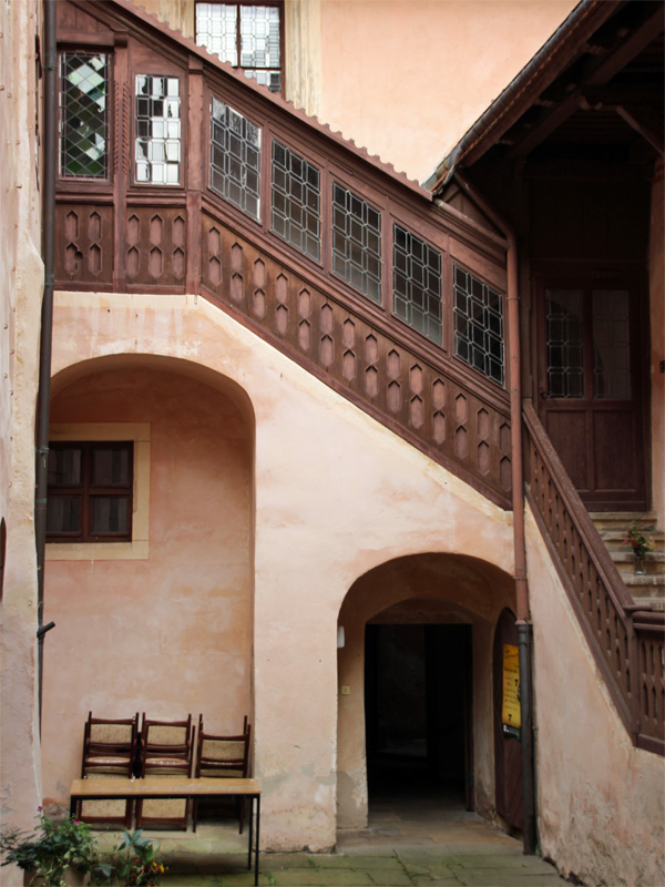 Innenhif vom Schloss Kuckuckstein