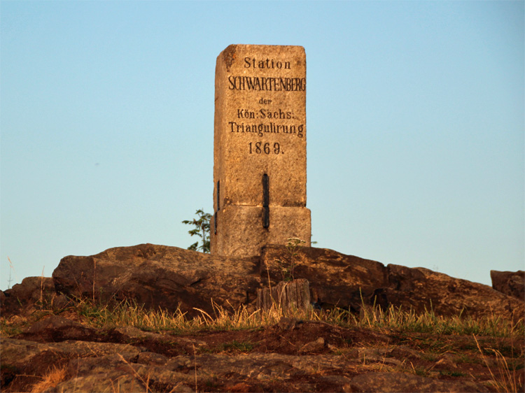 Auf dem Schwartenberg im Erzgebirge