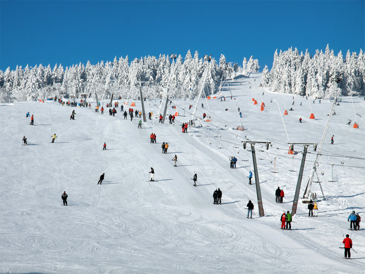 Wintersport am Keilberg