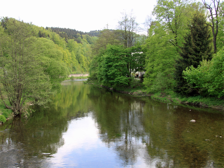 Zschopau im Mittleren Erzgebirge