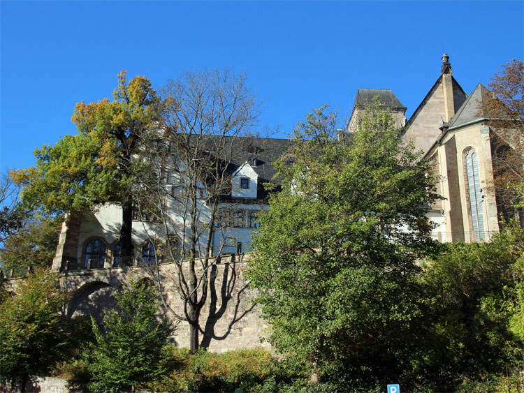 Klosteranlagen auf dem Schlossberg in Chemnitz