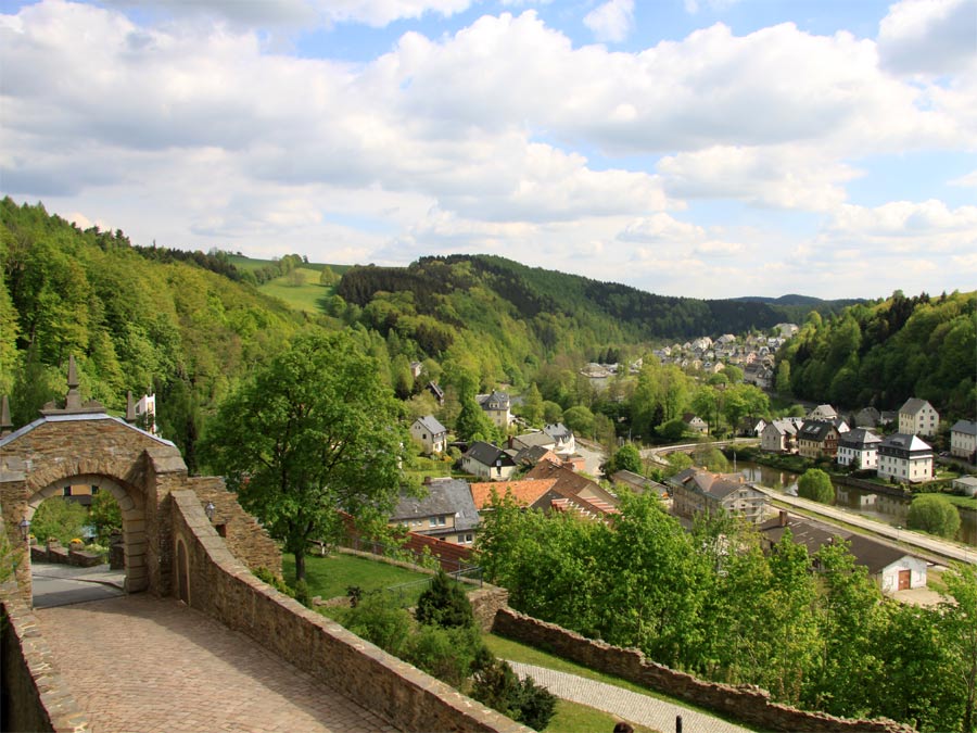 Blick ins Zschopautal