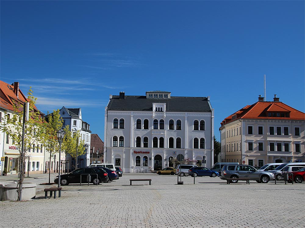 Auf dem Marktplatz