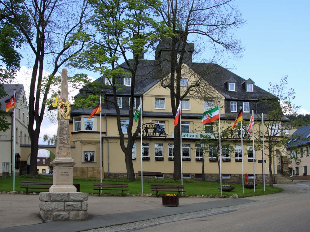 Rathaus im Kurort Oberwiesenthal 