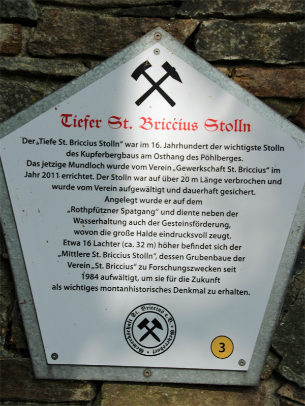 Infotafel Briccius_Stolln