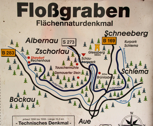 Informationstafel zum Flächennaturdenkmal