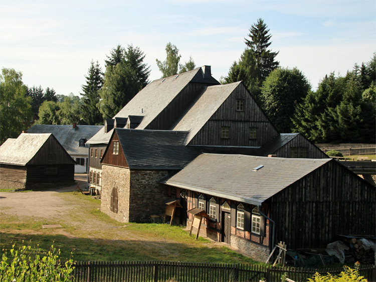 Siebenschlehener Pochwerk mit georgenhütte
