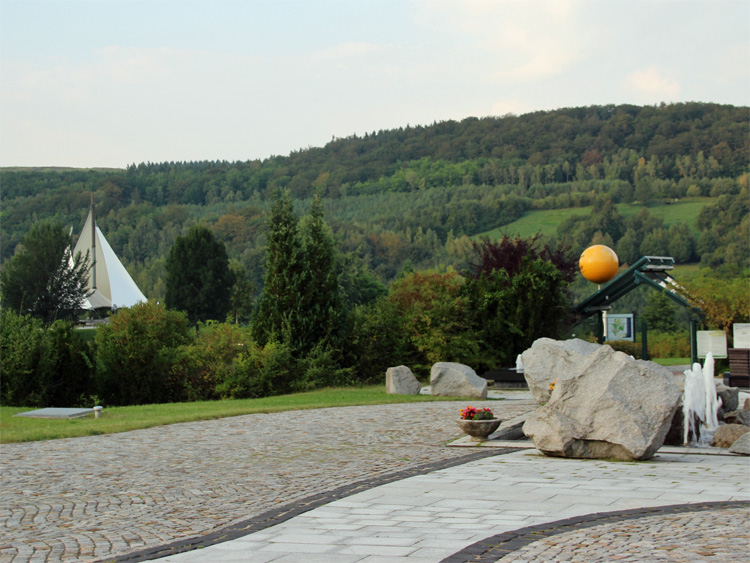 rekultivierte Fläche in Kurpark Schlema