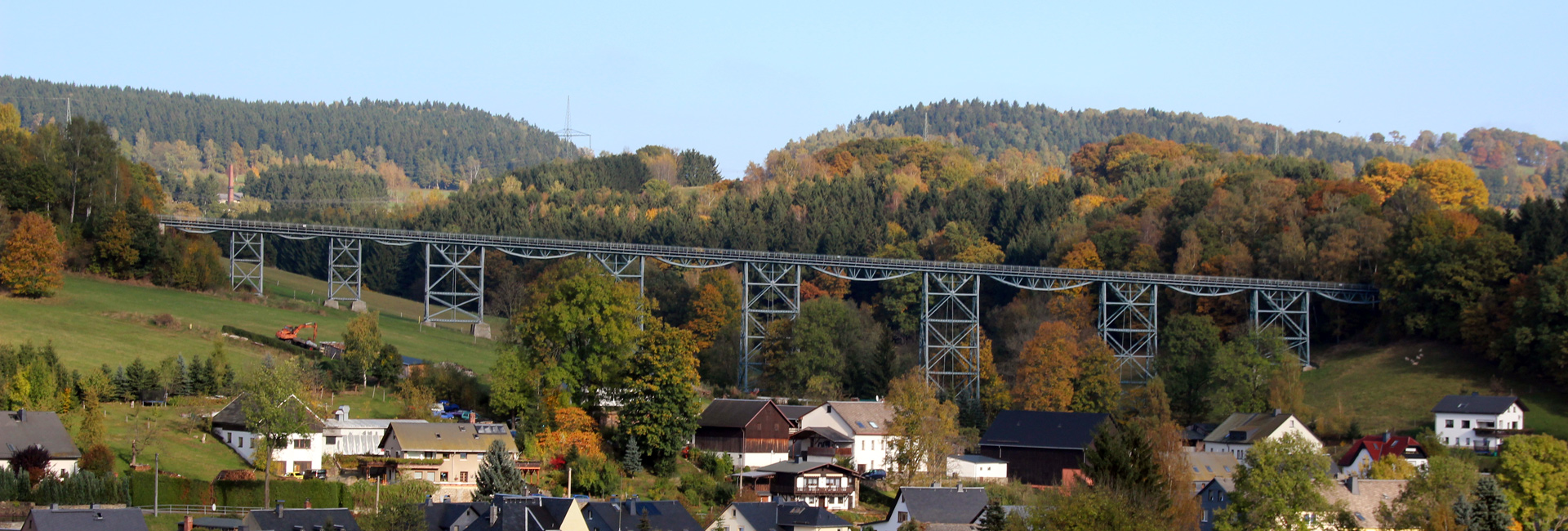 Eisenbahnviadukt Markersbach