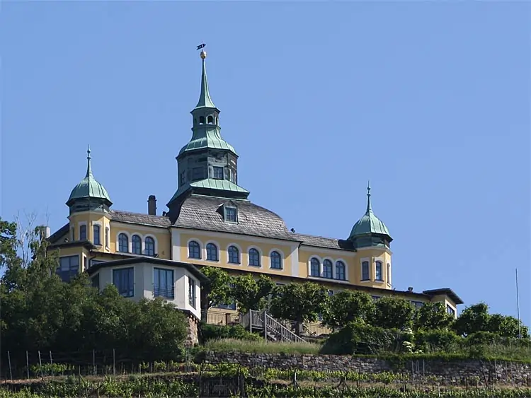 Spitzhaus im Weinland