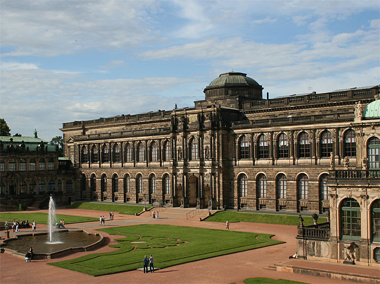 Sempergalerie im Dresdner Zwinger