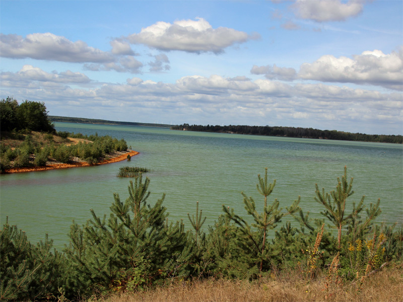 Geierswalder See in der Niederlausitz