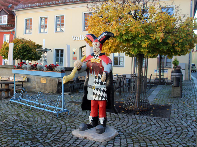 Pulsnitz in der Westlausitz in Sachsen