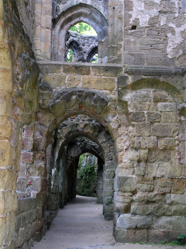 Klostergang vom Kloster Oybin