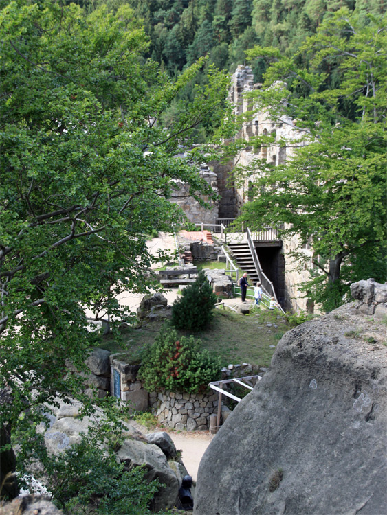 Klosterruine Oybin im Zittauer Gebirge